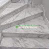 Đá Marble Trắng Volakas ốp bậc cầu thang bộ