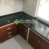 Đá Marble Xanh Mạng Nhện (Xanh Tia Chớp) ốp bàn bếp