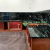 Đá Marble Xanh Mạng Nhện (Xanh Tia Chớp) ốp bàn bếp