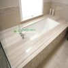 Đá Marble Xám Vân Gỗ cắt lavabo