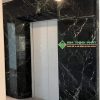 Đá Marble Xanh Mạng Nhện (Xanh Tia Chớp) ốp mặt tiền cầu thang máy