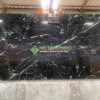 Đá Marble Xanh Mạng Nhện (Xanh Tia Chớp) màu xanh đen đậm