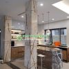 Đá Marble Vàng Kem Chỉ Sofita ốp cột