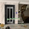 Đá Marble Trắng Volakas mặt tiền cầu thang máy