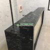 Đá Marble Đen Hoa Băng (Royal Black) ốp quầy bar