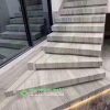 Đá Marble Xám Vân Gỗ ốp cầu thang