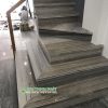 Đá Marble Xám Vân Gỗ ốp cầu thang