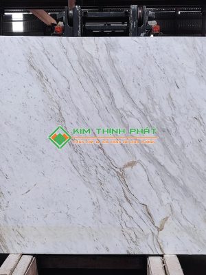 Đá Marble Trắng Volakas (Trắng Vân Mây Tự Nhiên)