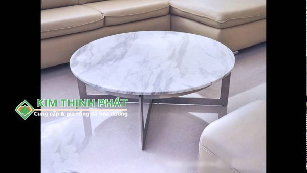 Đá Marble Trắng Volakas cắt mặt bàn