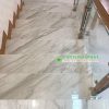 Đá CARRARA Lamar (Trắng Vân Mây Lamar) ốp cầu thang