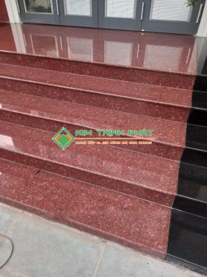 Đá Đỏ Ruby Ấn Độ ốp bậc tam cấp