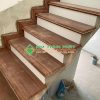 Ốp bậc cầu thang Đá Đỏ Vân Gỗ (Rose Wood)