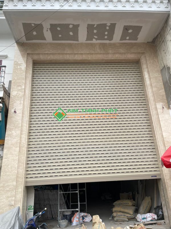 Đá Marble Kem Oman Bông Lớn (Hoa To) ốp mặt tiền nhà