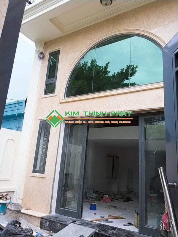 Đá Marble Vàng Ai Cập (Vàng Sò) ốp mặt tiền nhà