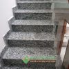 Đá Trắng Mắt Rồng (Metallica Granite) ốp cầu thang