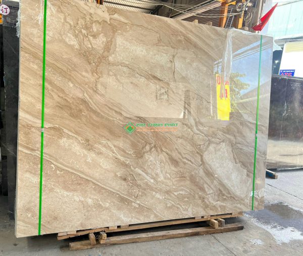 Đá Marble Vân Gỗ Ý (Daino Beige)