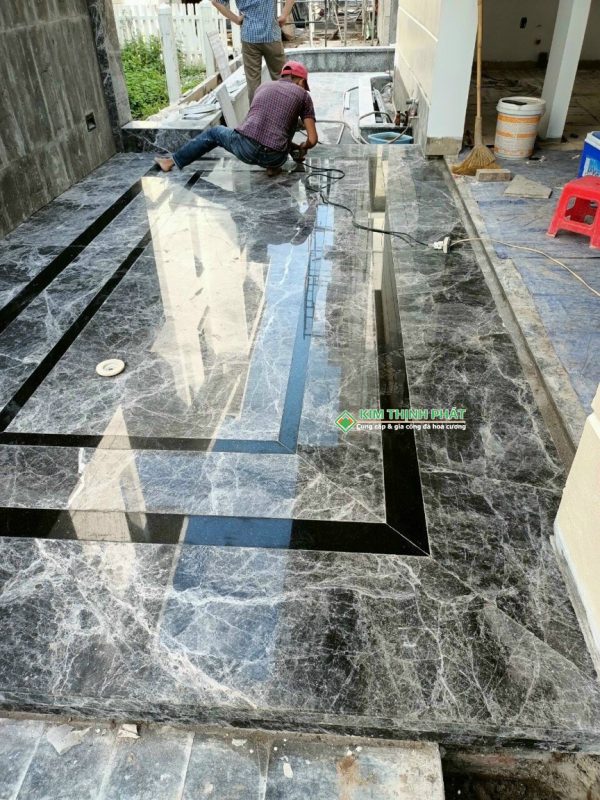 đá Marble Đá Xám Ý lát nền sàn