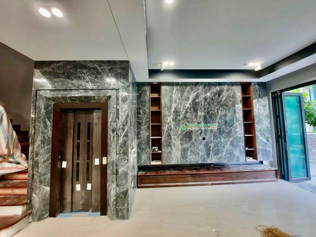 đá Marble Đá Xám Ý ốp tường