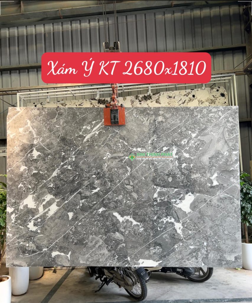 Đá Marble Xám Ý (Xám Vân Mây