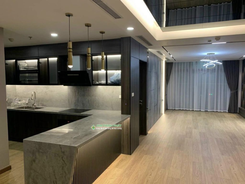 đá Marble Đá Xám Ý ốp bếp