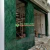 Đá Marble Xanh Napoli ốp mặt tiền