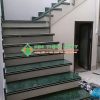 Đá Marble Xanh Napoli ốp cầu thang bộ