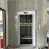 Ốp mặt tiền thang máy Đá Marble Xám Vân Gỗ